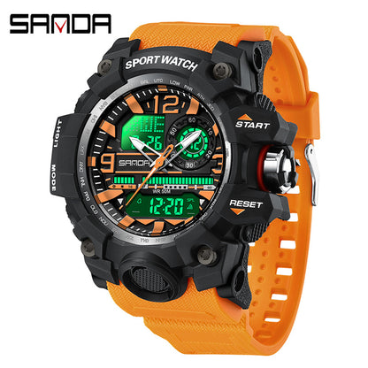 Transparent personalized wristwatch