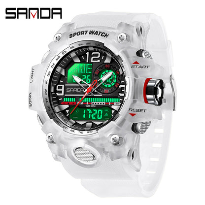 Transparent personalized wristwatch