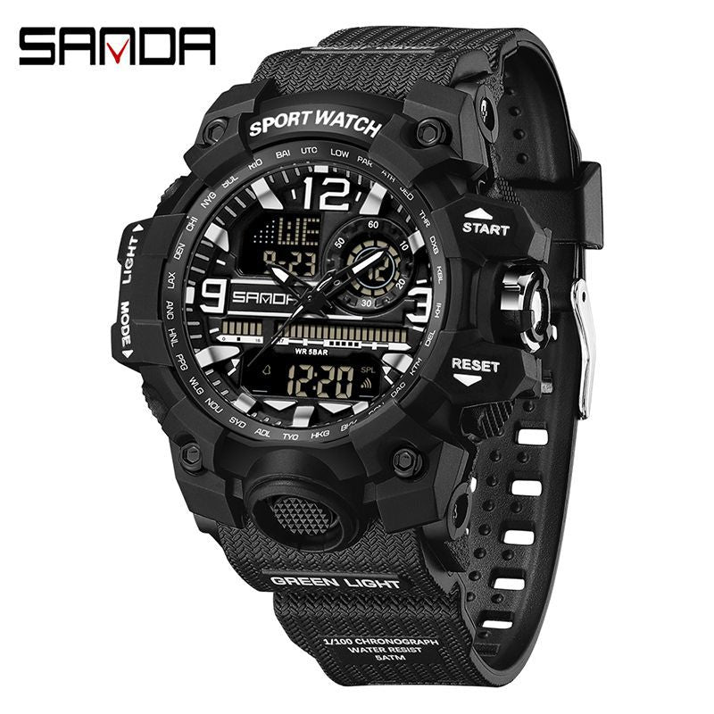 Transparent personalized wristwatch