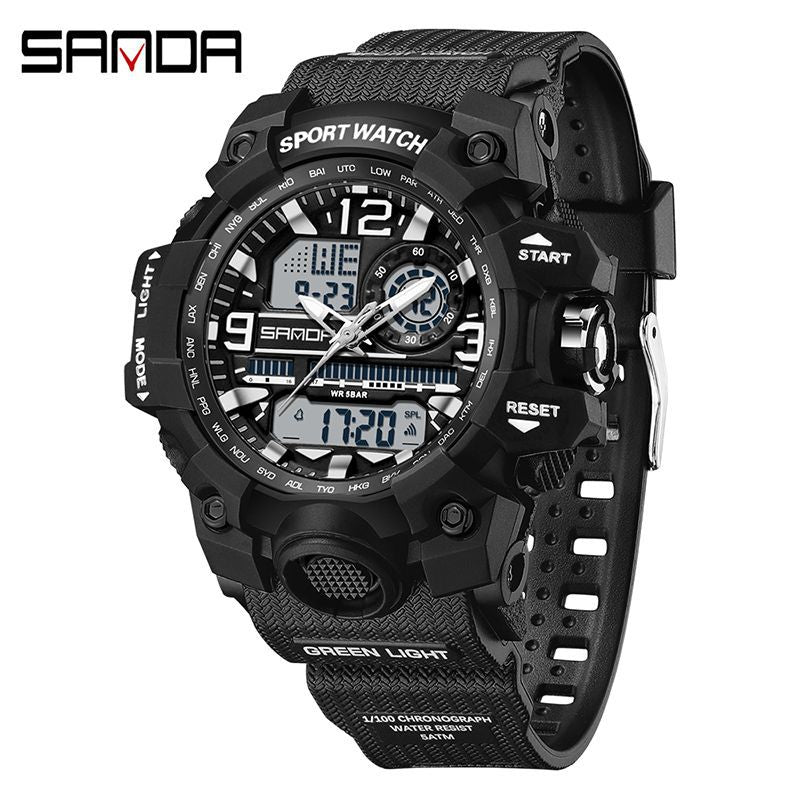 Transparent personalized wristwatch