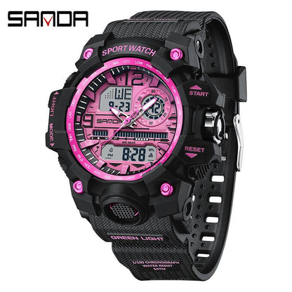 Transparent personalized wristwatch