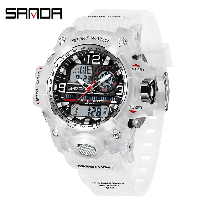 Transparent personalized wristwatch