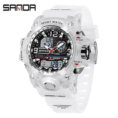 Transparent personalized wristwatch