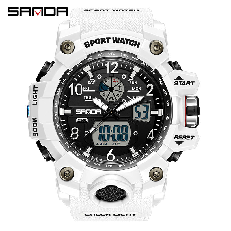 Transparent personalized wristwatch