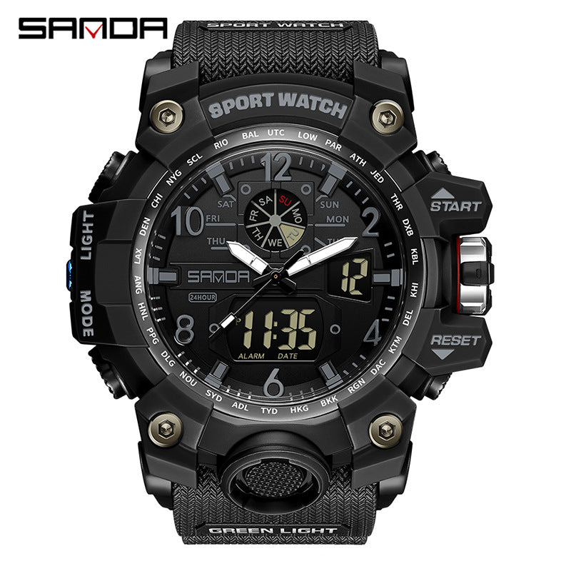 Transparent personalized wristwatch