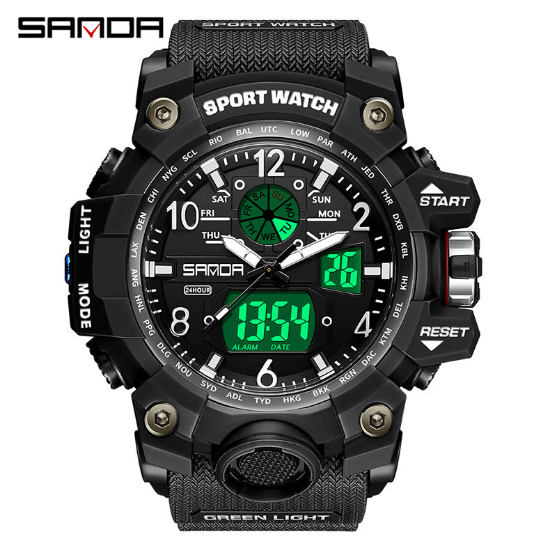 Transparent personalized wristwatch