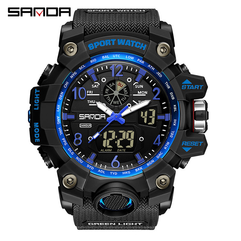 Transparent personalized wristwatch