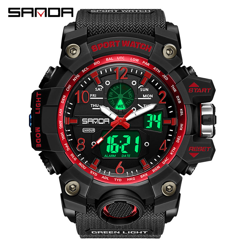 Transparent personalized wristwatch
