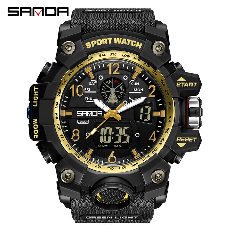 Transparent personalized wristwatch