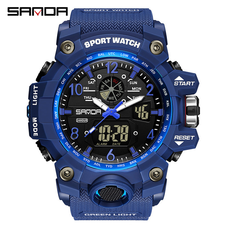 Transparent personalized wristwatch