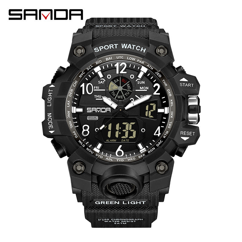 Transparent personalized wristwatch