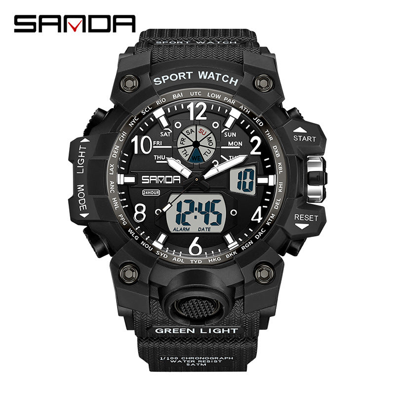 Transparent personalized wristwatch
