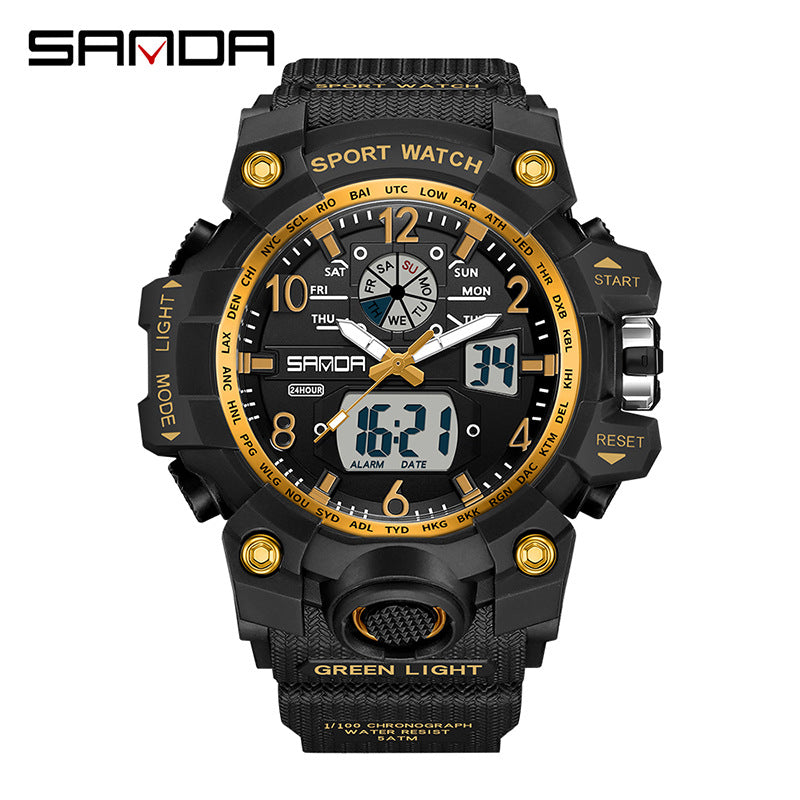 Transparent personalized wristwatch