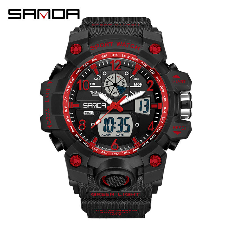 Transparent personalized wristwatch
