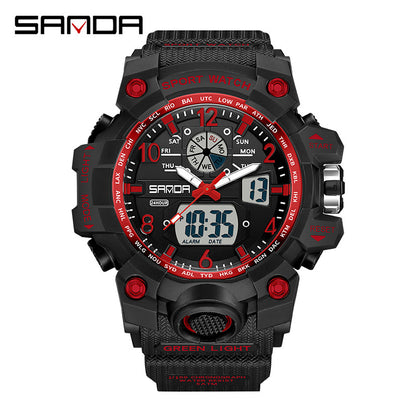 Transparent personalized wristwatch
