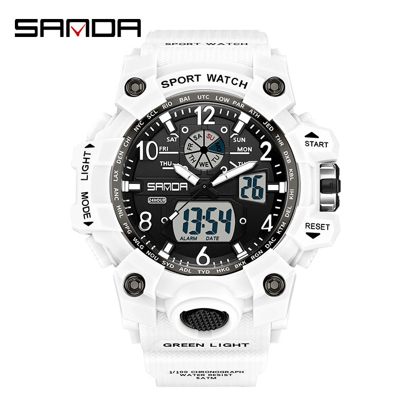 Transparent personalized wristwatch
