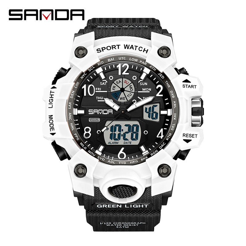 Transparent personalized wristwatch