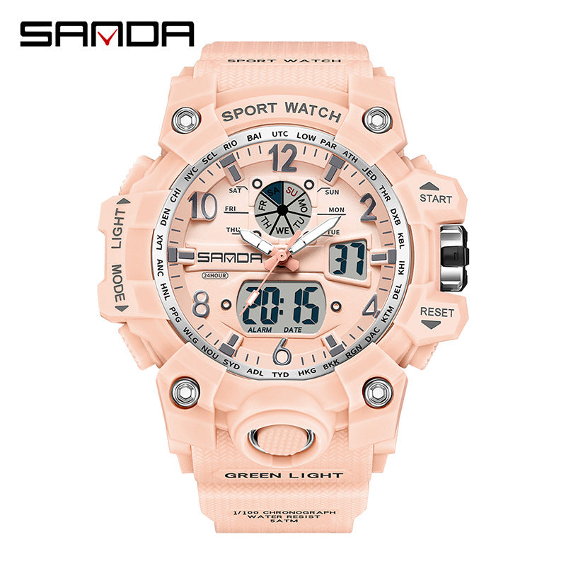 Transparent personalized wristwatch