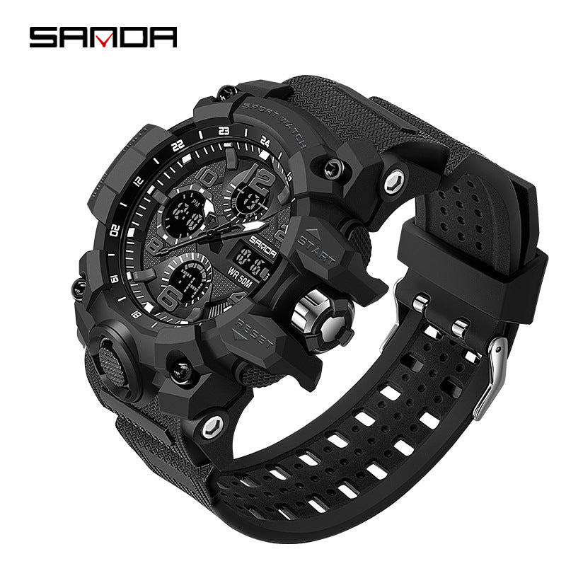 Transparent personalized wristwatch