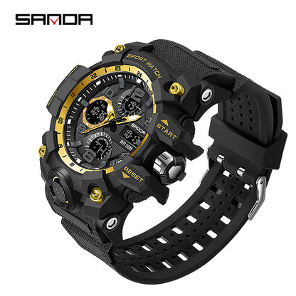 Transparent personalized wristwatch