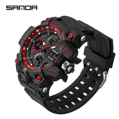 Transparent personalized wristwatch