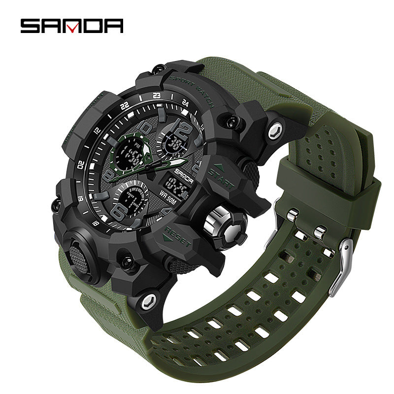 Transparent personalized wristwatch
