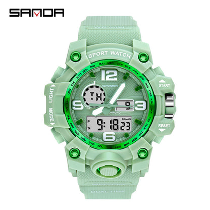 Transparent personalized wristwatch