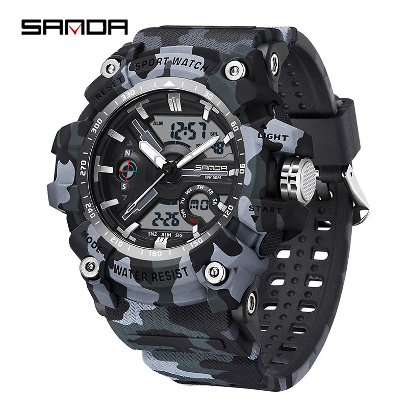 Transparent personalized wristwatch