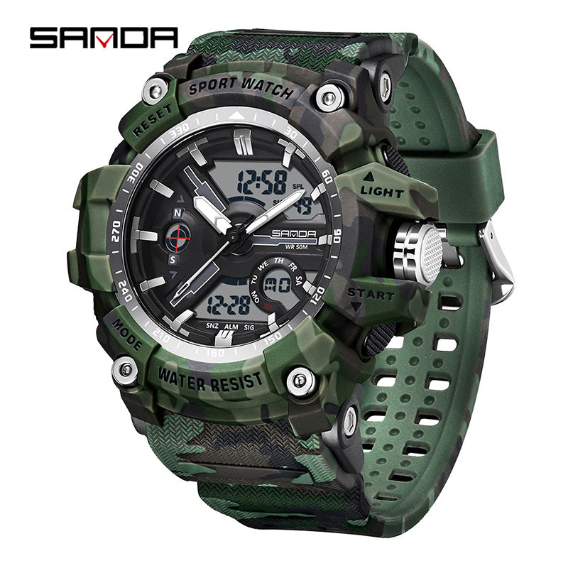 Transparent personalized wristwatch