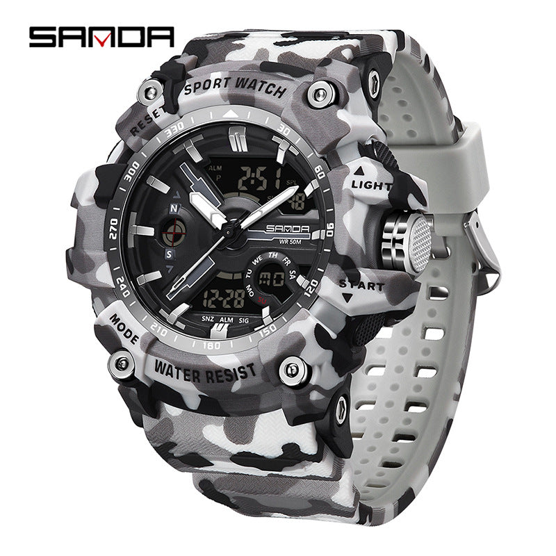 Transparent personalized wristwatch