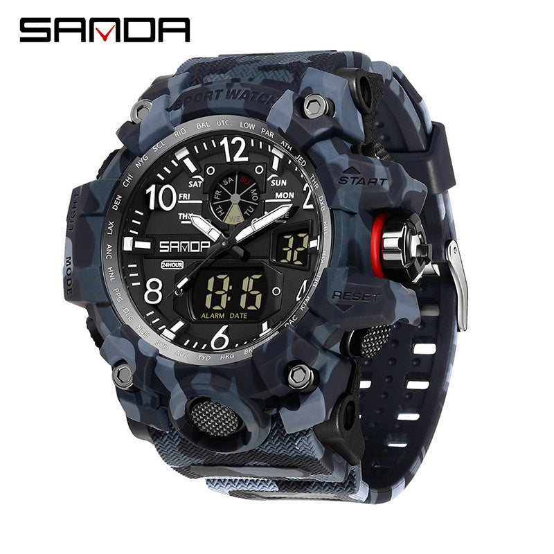 Transparent personalized wristwatch