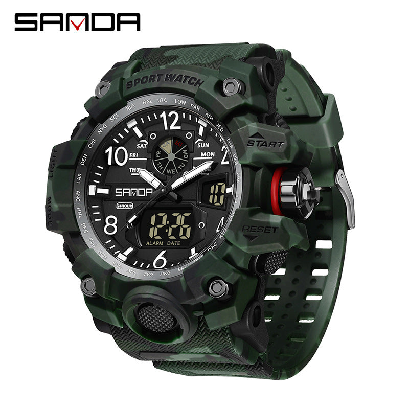 Transparent personalized wristwatch