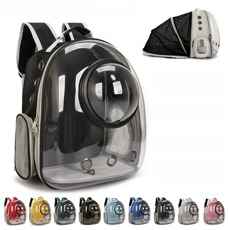 Transparent Pet Backpack Carrier