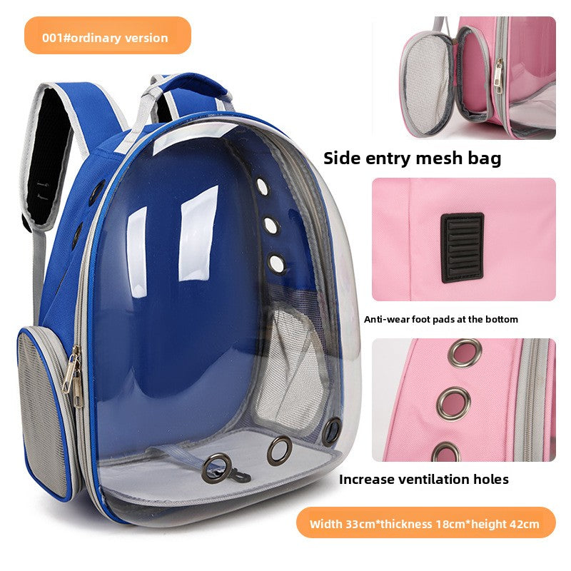 Transparent Pet Backpack Carrier