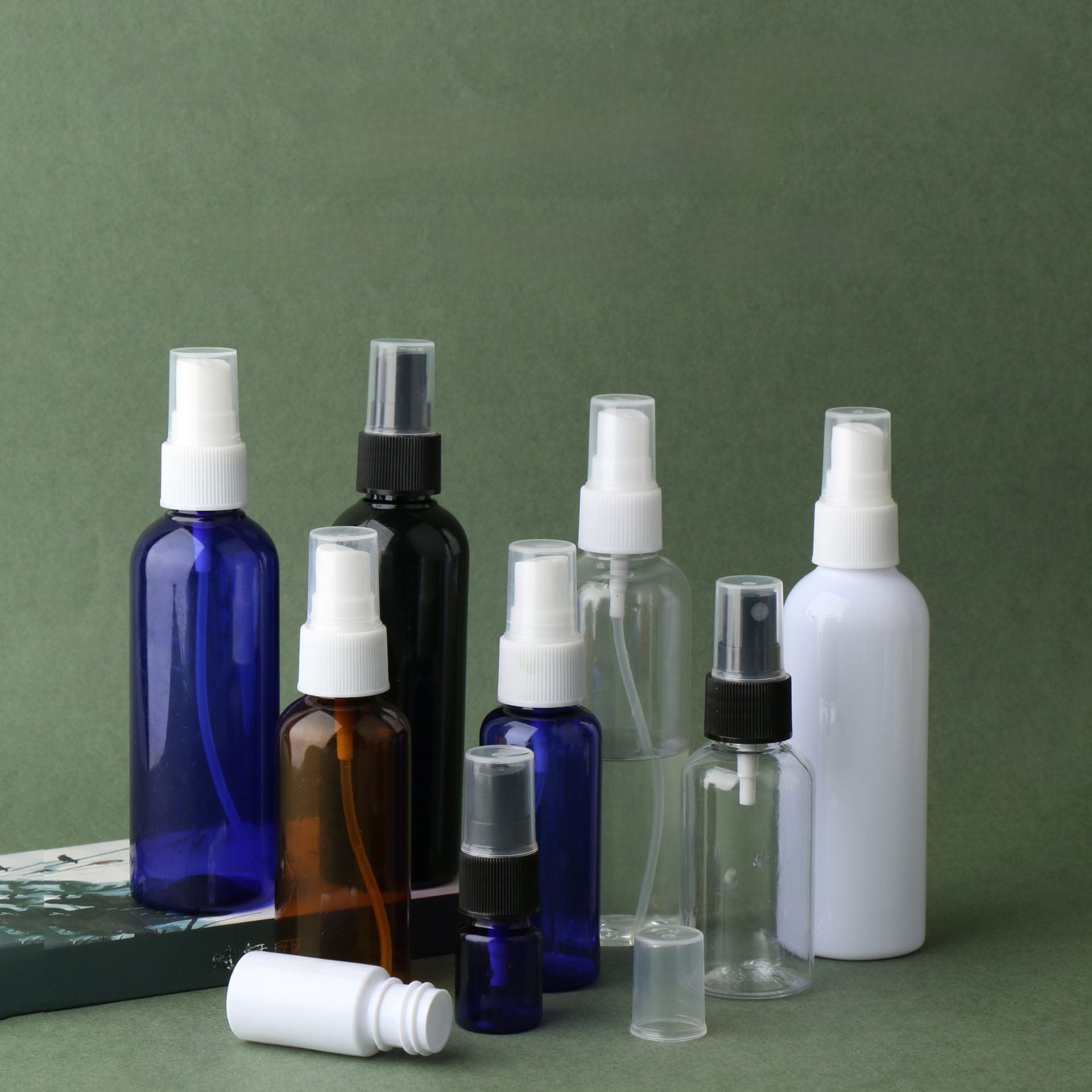 Transparent PET Plastic Spray Bottle