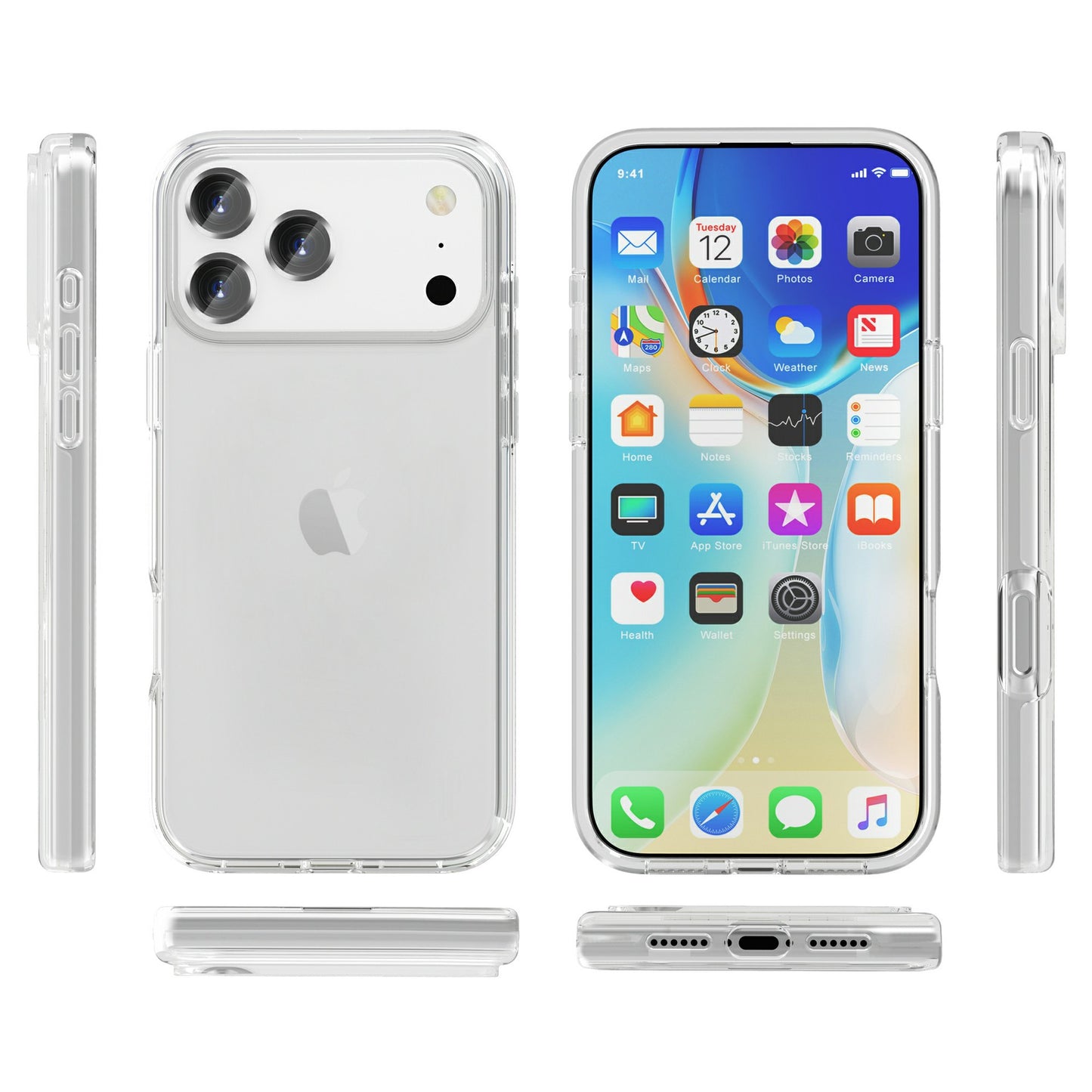 Transparent phone case