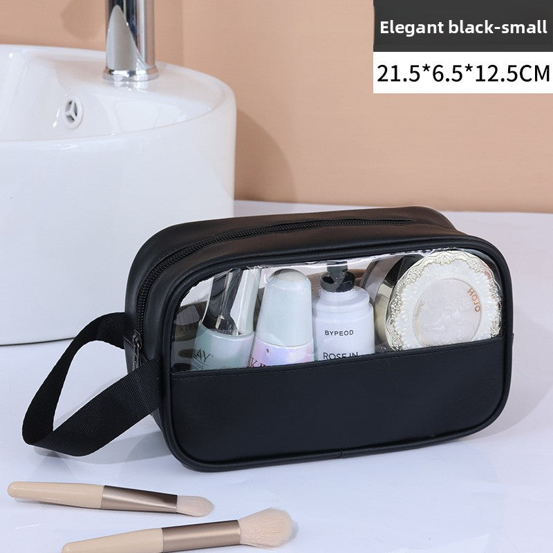 Transparent Portable Cosmetic Storage Bag