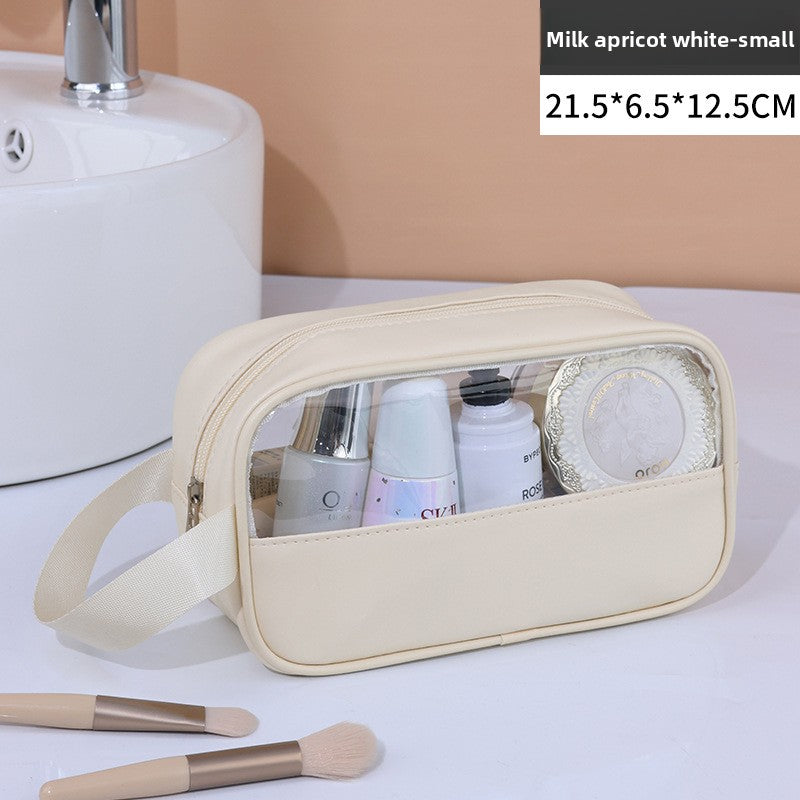 Transparent Portable Cosmetic Storage Bag