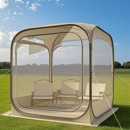 Transparent PVC Camping Tent Portable Bubble House