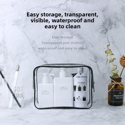 Transparent PVC Cosmetic Travel Storage Bag