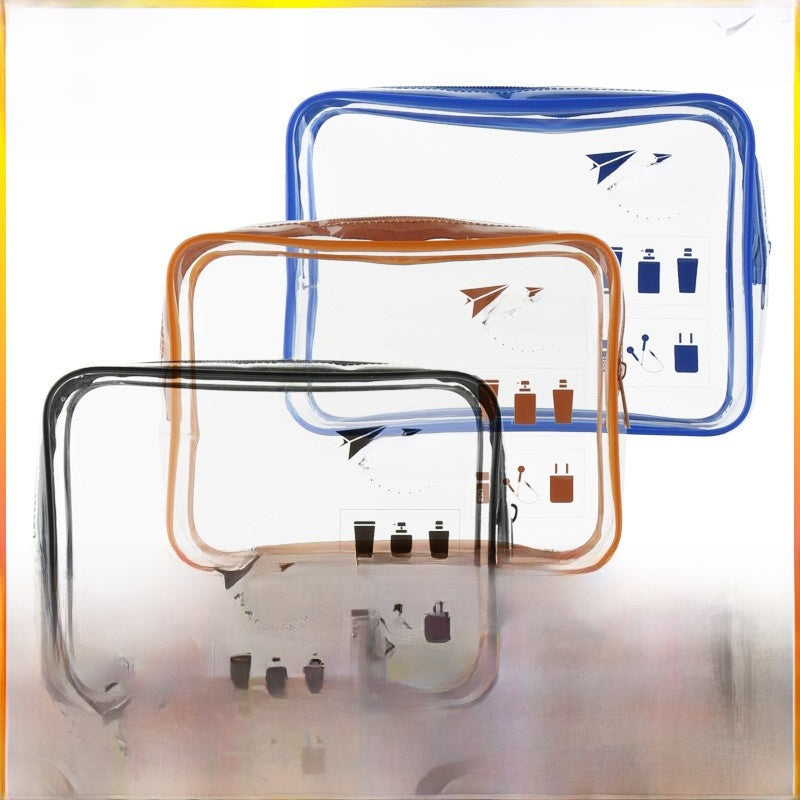Transparent PVC Cosmetic Travel Storage Bag