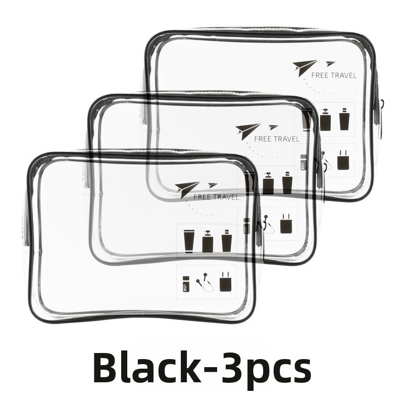 Transparent PVC Cosmetic Travel Storage Bag