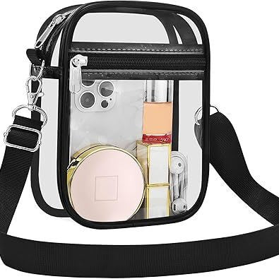 Transparent PVC Crossbody Bag