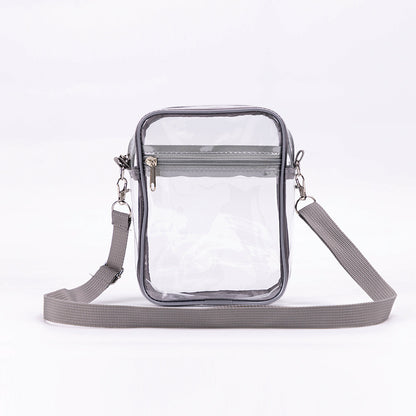 Transparent PVC Crossbody Bag