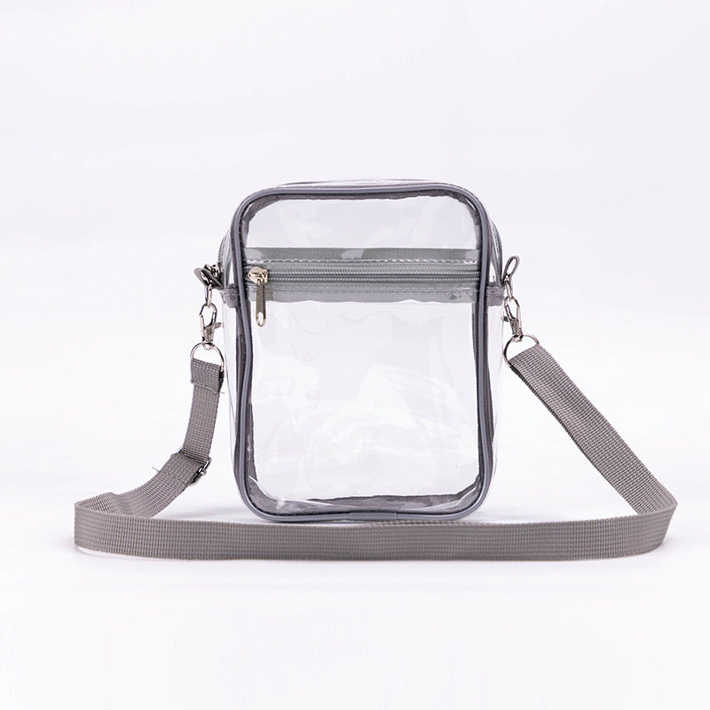 Transparent PVC Crossbody Bag