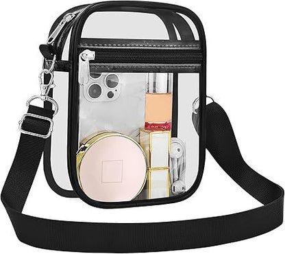 Transparent PVC Crossbody Bag