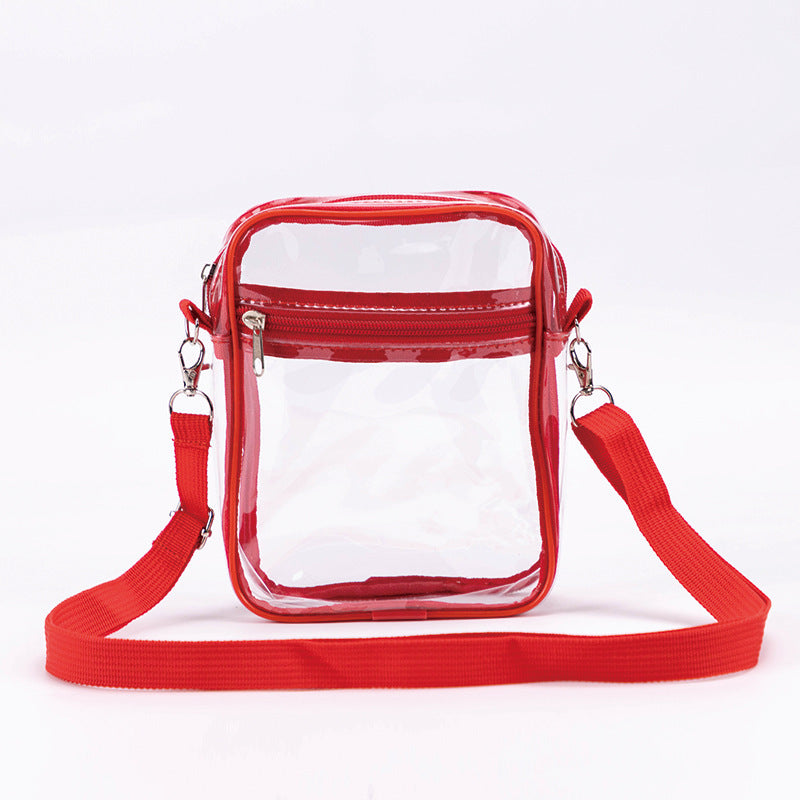 Transparent PVC Crossbody Bag