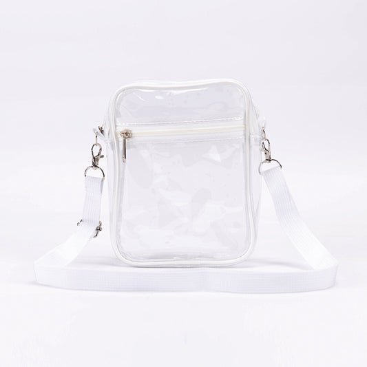 Transparent PVC Crossbody Bag