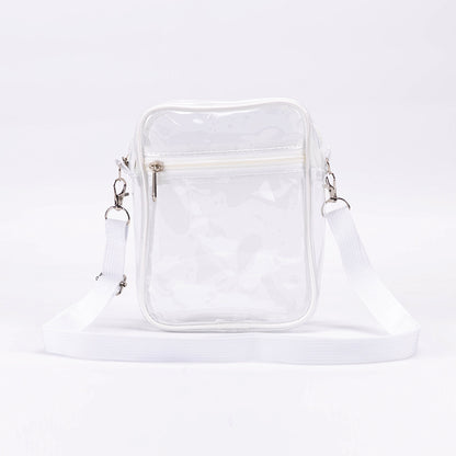 Transparent PVC Crossbody Bag