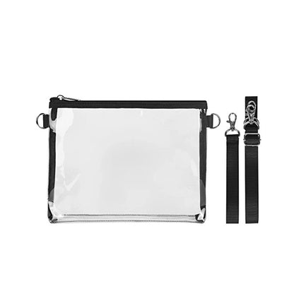 Transparent PVC Crossbody Coin Purse